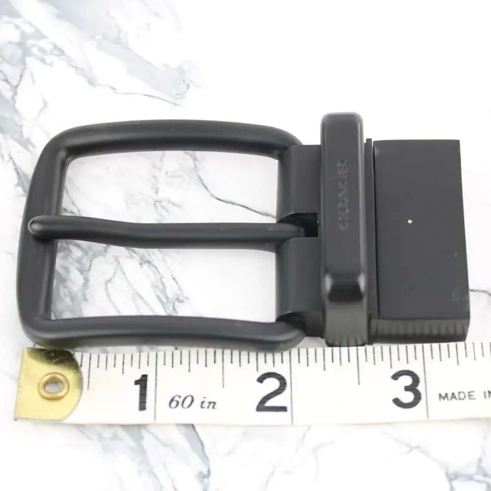 Coach Black Metal Spring Buckle Clasp
